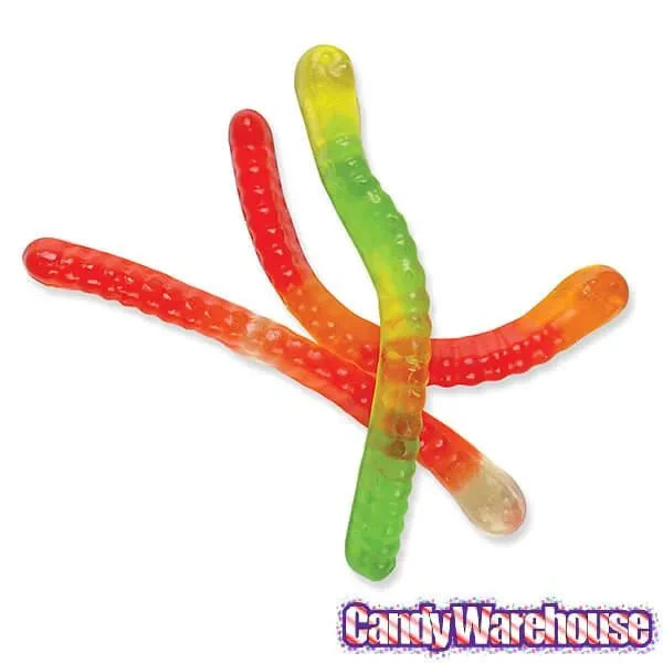 Trolli Squiggles Gummy Worms Candy: 5LB Bag - Image 6