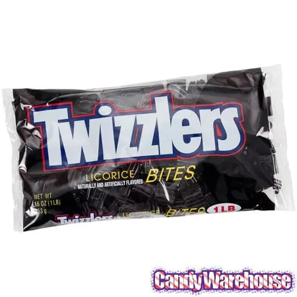Twizzlers Licorice Bites - Black: 16-Ounce Bag - Image 2