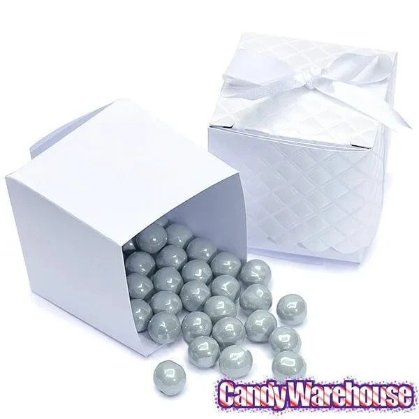 Wilton White Scalloped Favor Box Kits: 25-Piece Set - Image 2