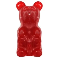 World's Largest Gummy Bear Candy Gift Box - Cherry
